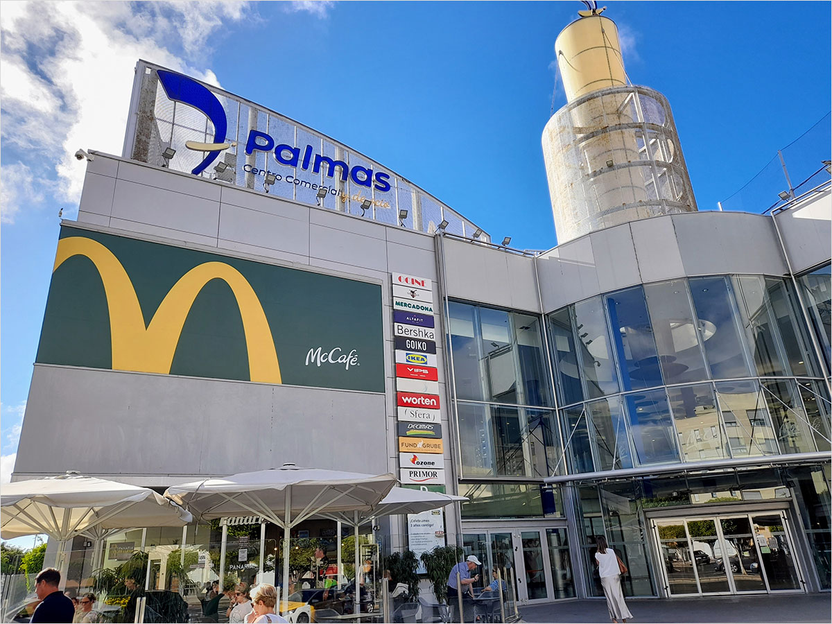 Siete Palmas Shopping Centre in Gran Canaria