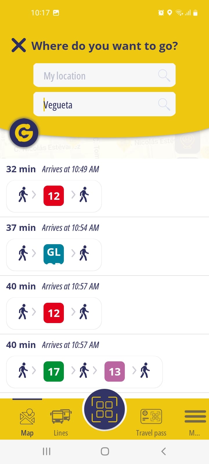 Yellow Gran Canaria Buses App