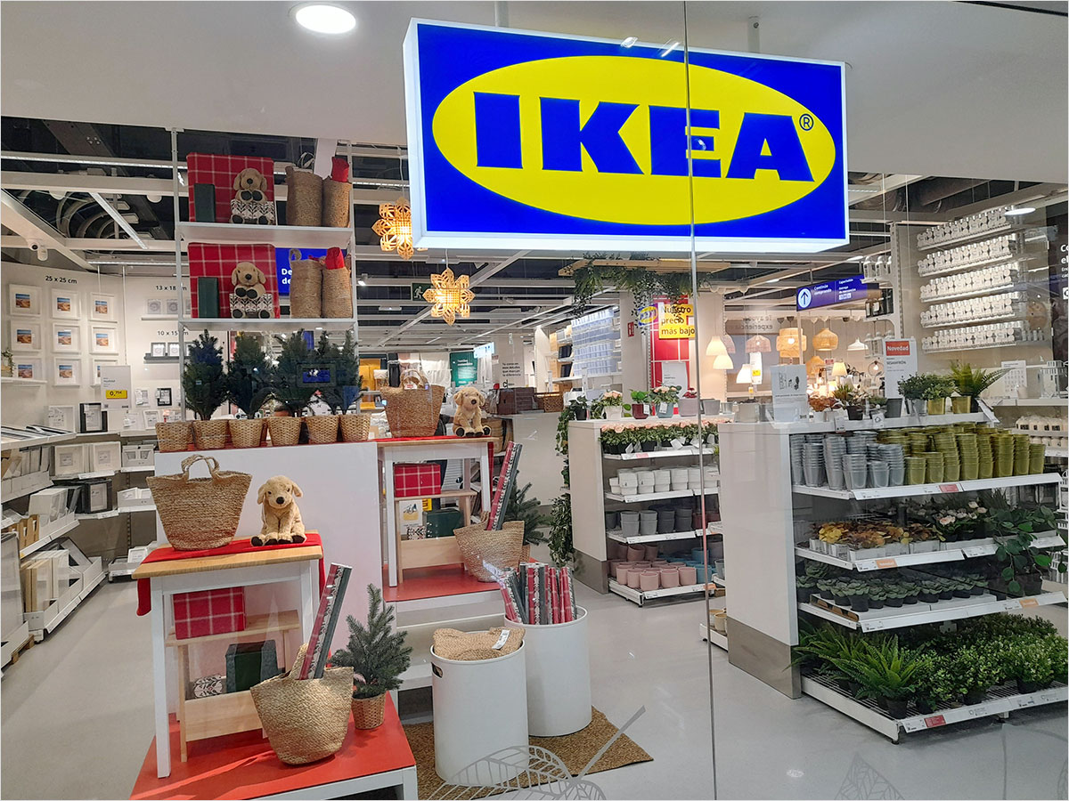 Ikea store in the Siete Palmas Shopping Centre in Gran Canaria