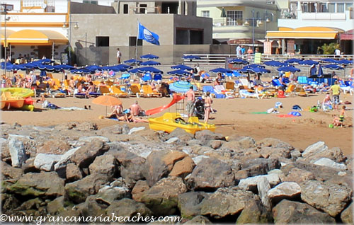 Mogan beach in Gran Canaria