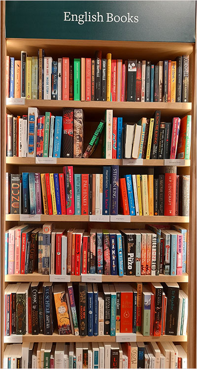 Casa del Libro English Bookshelf
